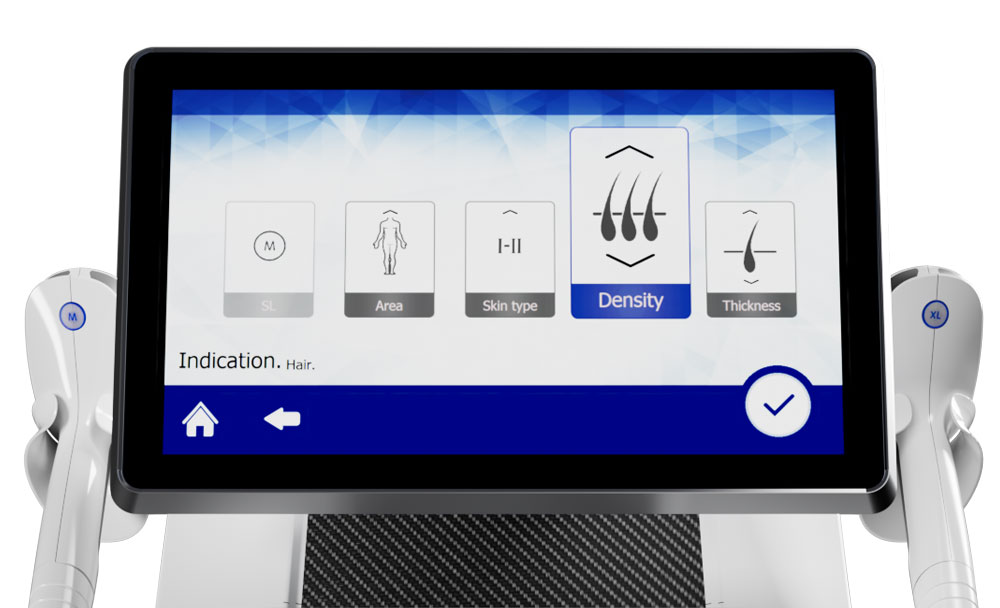 Sciton OMNI user display screen